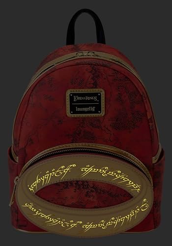Glow-in-The-Dark Lord of the Rings Mini Backpack with Elvish Inscription