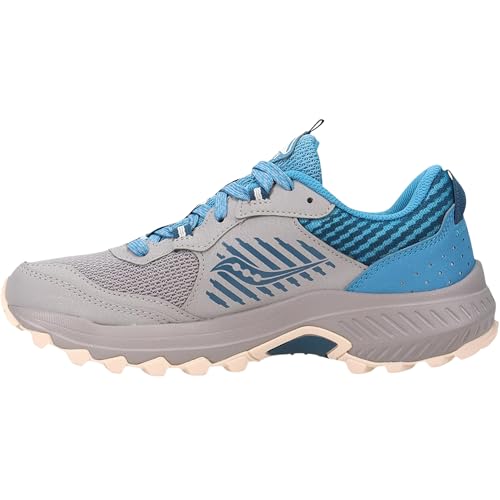 Saucony Women's Excursion Tr15 Trail Running Shoes - Alloy/Topaz, Size 11