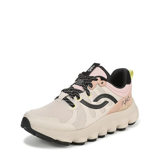 Ryka Women's Podflow TR Hiking Shoe - Beach Beige/Black, Trail & Walking