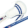 Youth Boys Lacrosse Stick - 36 Inch Junior Field Stick with Ready-to-Play Mesh, Lightweight Aluminum Shaft, and Textured Grip - Official USA Lacrosse Gear
