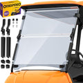 Clear Golf Cart Windshield Upgrade for Yamaha G29/Drive 2007-2016 - Foldable, UV Protected