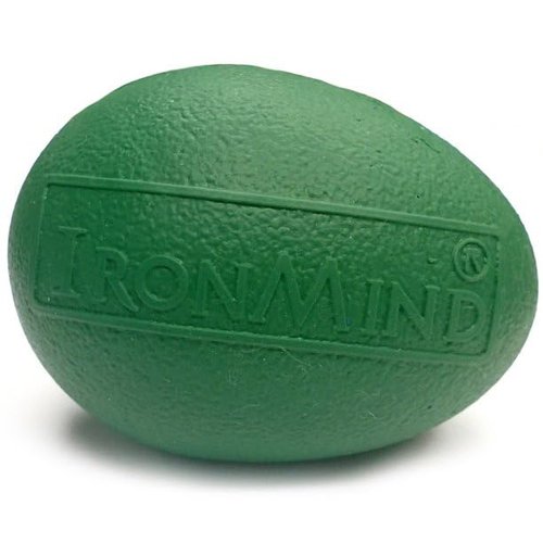 IronMind Strong and Healthy Hands Kit: Egg & Bands - Rehab/Prehab for Carpal Tunnel, Tennis Elbow, RSI, Arthritis