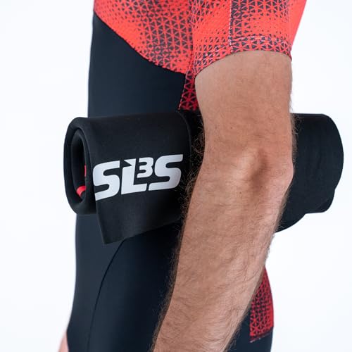 SLS3 Triathlon Transition Neoprene Outdoor Changing Mat Large - Black & Red