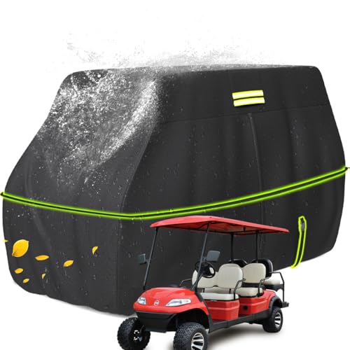 Golf Cart Cover for EZGO Club Car Yamaha 6 Passenger Waterproof Weatherproof