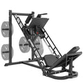 Dripex Adjustable Leg Press Hack Squat Machine for Full Lower Body Workout - Jet Black