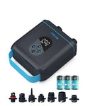 Blue Portable Electric Paddle Board Pump TPS260 - 20 PSI Rechargeable SUP Pump