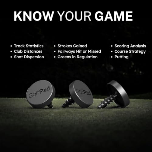 Golf Pad TAGS Real-Time Golf Shot Tracking System with NFC Tags