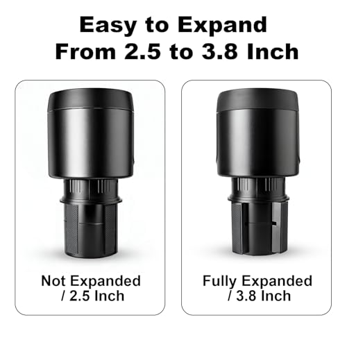 Golf Cart Cup Holder Adapter for Propane Tanks & Drink Containers