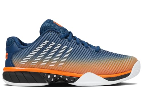 K-Swiss Men's Hypercourt Express 2 Tennis Shoes - Blue Opal/Black/White, Size 8