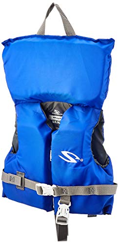 Blue Infant Life Vest - USCG Approved Baby & Toddler PFD for Water Safety