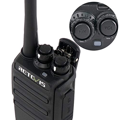 Retevis H-777S Two Way Radios Rechargeable, Walkie Talkies Long Range, 2 Way Radio, VOX Handsfree, Durable, for Worker Office Camping Hiking(4 Pack)