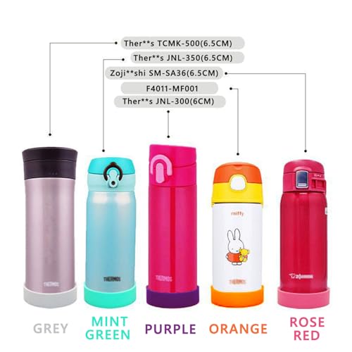 20PCS Silicone Cup Sleeves Water Bottle Boots Non-Slip Mug Coasters 6.5cm