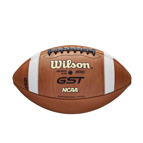 Official Size Leather Football Blemish Practice Ball for American Football