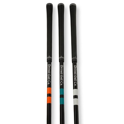 Detroit Golf Co. Swing Speed Training Set – 3 Club Overspeed Set – Designed to Increase Swing Speed, Power, and Distance for Improved Performance on The Course