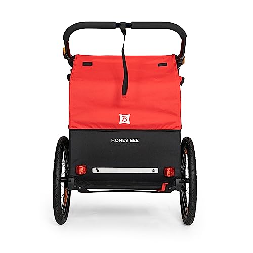 Burley Honey Bee 2-in-1 Kids Bike Trailer & Stroller Variation of Current