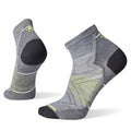 Men's Run Zero Cushion Ankle Socks - Large Gray - Comfortable Running Socks