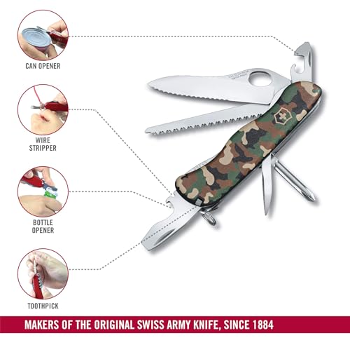 Victorinox Trailfinder SW Swiss Army Knife - 12 Functions Camouflage