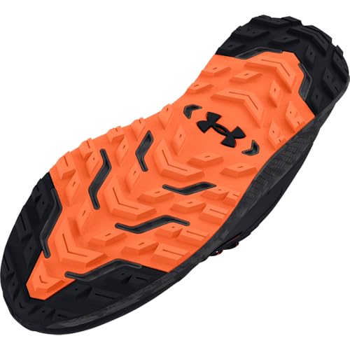 Under Armour Men's Charged Bandit Trail 3 Sneakers - Size 12, Black/Black/Orange Blast