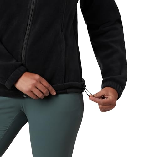 Columbia Women's Plus-Size Benton Springs Full Zip Fleece Jacket - Small, Black