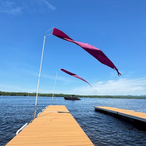 Dock Mount Kit for Dori Pole – Aluminum Surface Mount for 13.5' & 19' Telescoping Poles