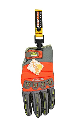 Work Glove Clips for Belt, Firefighter Glove Holder, Heavy Duty Glove Strap