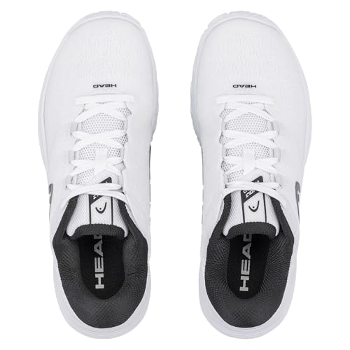HEAD Junior Revolt Pro 5.0 Tennis Shoe - Big Kid White/Black 6