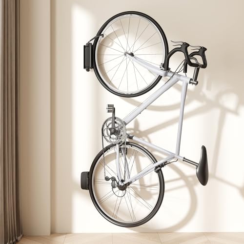 Bike Wall Mount for Garage 77lbs Swivel Indoor Bike Storage 1 Pack