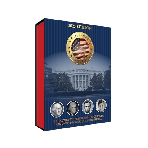 2025 Presidential Trading Card Box - Autograph & Relic Collectible Set