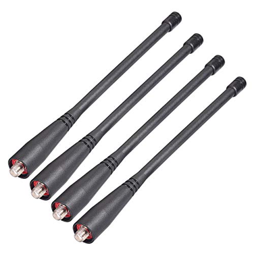 Bingfu 4-Pack Dual Band VHF UHF Ham Radio Antennas 136-174MHz & 400-470MHz