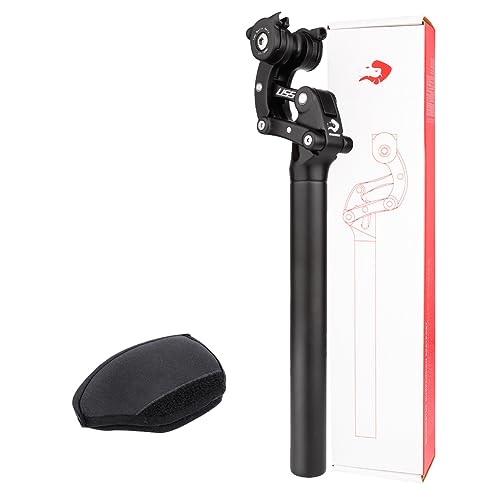 Bibike Safort Suspension Seatpost 31.6mm, 365mm Length, 50mm Travel, Aluminum