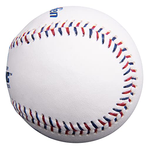 Leather Baseballs for Pitching Machines - 12 Pack Durable Game Balls