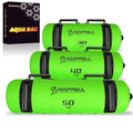 Diamond Green 3-Pack Water Weights for Full-Body Fitness - Portable Aqua Bags