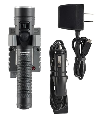 Streamlight Strion 2020 1200-Lumen Rechargeable Flashlight with 120V/100V AC & 12V DC Charger & Holder