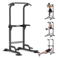 Z ZHICHI Black Pull-Up Dip Station 350LBS Capacity Home Fitness Equipment