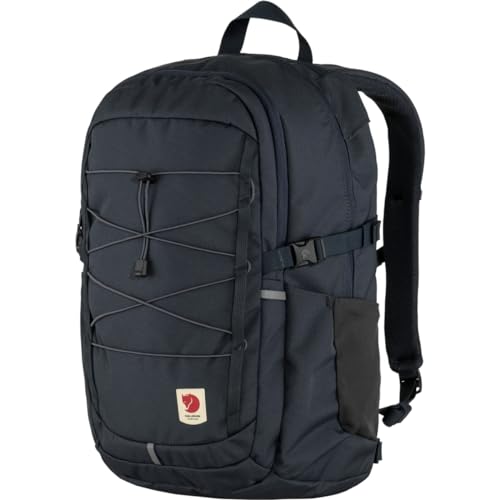 Fjällräven Skule 28 Backpack Navy - Spacious Travel & Hiking Pack, Padded Back