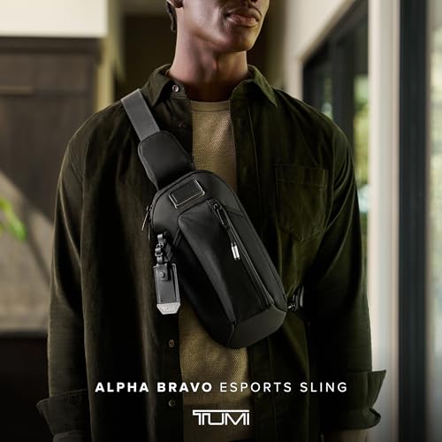 Gaming Sling Bag for Esports Devices - Black, 12 x 5.8 x 2.5 Inches - Variation: Black