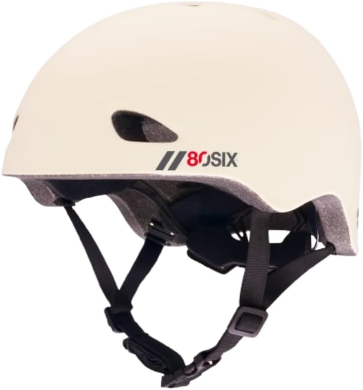 80SIX E-Ride Helmet - Adjustable LED Light Bike Helmet for Youth & Adults | Perfect for E-Biking, Skateboarding & Outdoor Sports