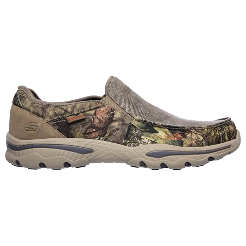 Men's Slip-On Canvas Shoes with Memory Foam Insole - Camo 10