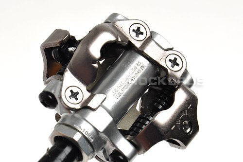 Shimano PD-M540 SPD Off-Road Cycling Pedals Silver - Lightweight, Mud Shedding
