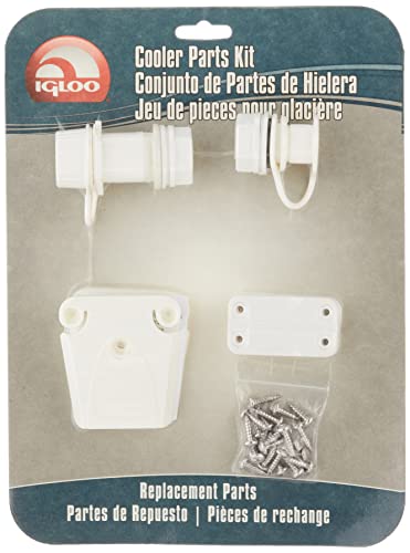 Igloo Cooler Hardware Replacement Parts - Hinges, Latches, Drain Plugs - Hardware