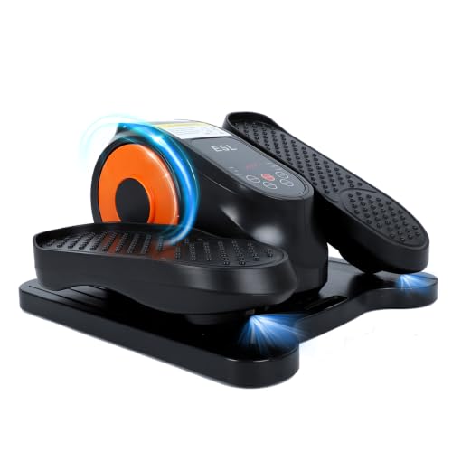 Under Desk Elliptical Machine for Office & Home Workout - Seated Pedal Exerciser