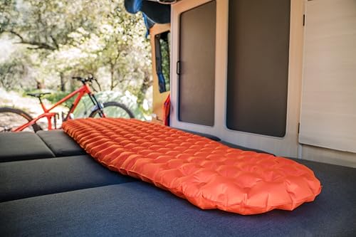 Insulated Camping Sleeping Pad - Ultralight, 4-Season Warmth, Portable