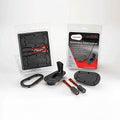 Automotive Flush Hood Locking Latch Kit - Black, High Strength & Corrosion Resistant