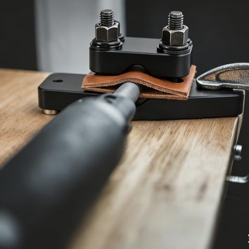 Black Heavy Duty Barrel Vise Clamp for Gun Maintenance & Surface Protection