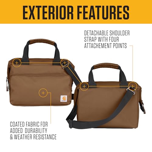 Carhartt Cold Front Insulated Lunch Cooler - Bluestone, Water Resistant, Front Pocket