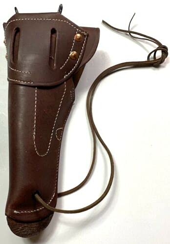WWII Style Leather M1911 Pistol Holster for Colt & Semi-Autos - Brown