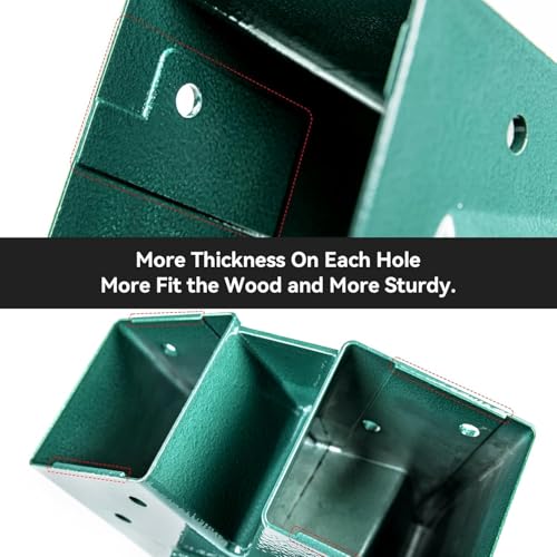 Heavy Duty Swing Set Brackets G+G - Green Outdoor DIY Playground Equipment