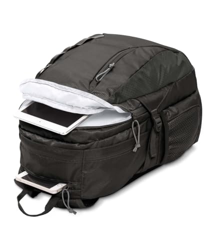 JanSport 32L Agave Hiking Backpack with 15-In Laptop - Black