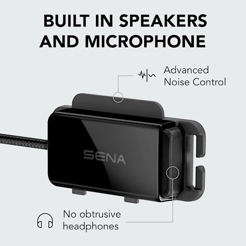 Sena Pi Universal Bluetooth Intercom Headset for Helmets - Cycling & Multi-Sport