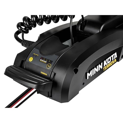 Minn Kota Terrova Bow-Mount Electric Trolling Motor 55Lb Thrust 54in Shaft GPS Spot-Lock